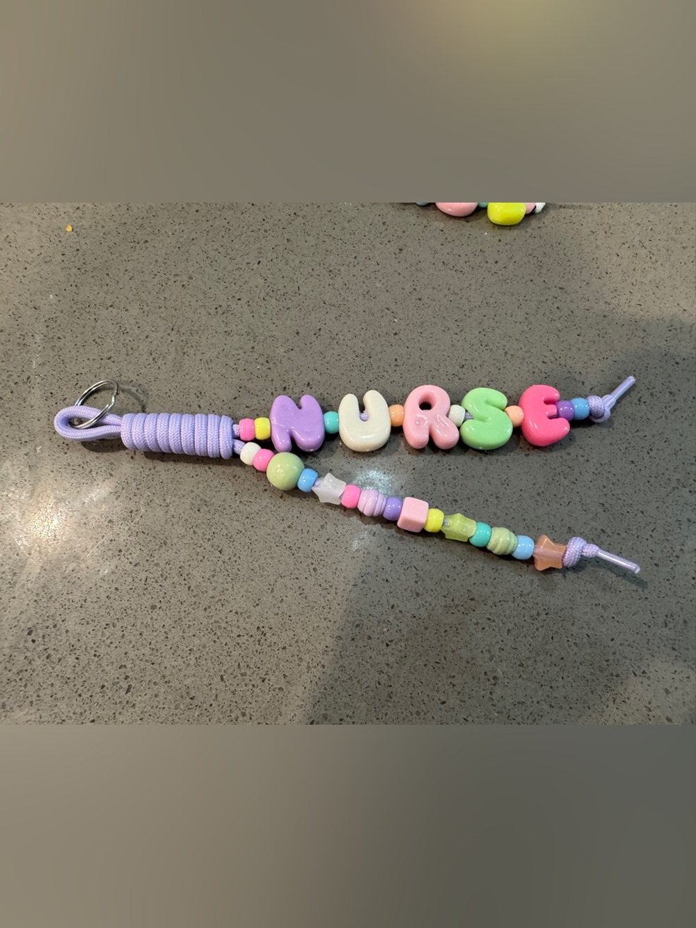 Pastel Beaded Name Bracelet - Multicolor Kids Toy